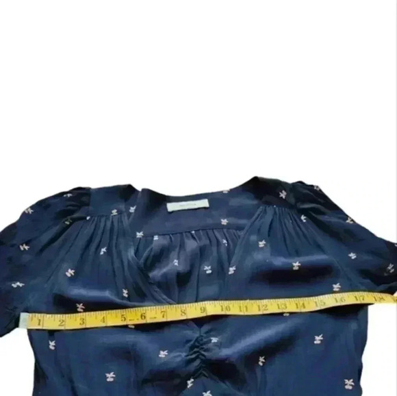 Sessùn  Bang Bang Dress Women S Navy Witchy Boho Angel Fairy Whimsigoth Prairie - Picture 12 of 16